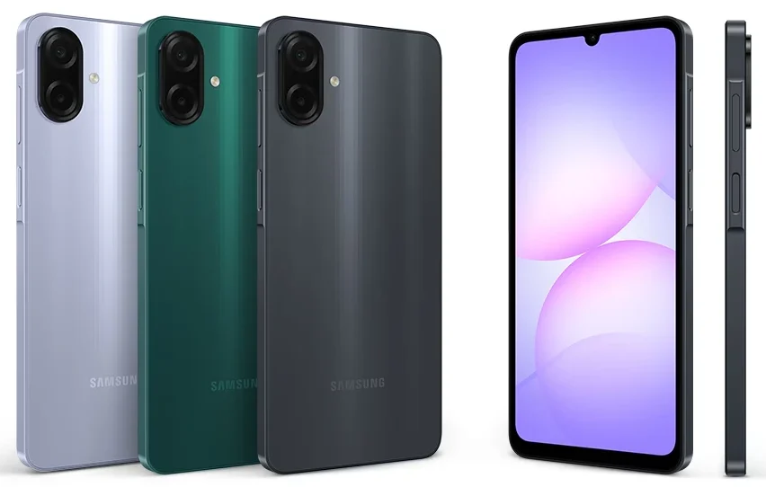 Samsung Galaxy A07 Design