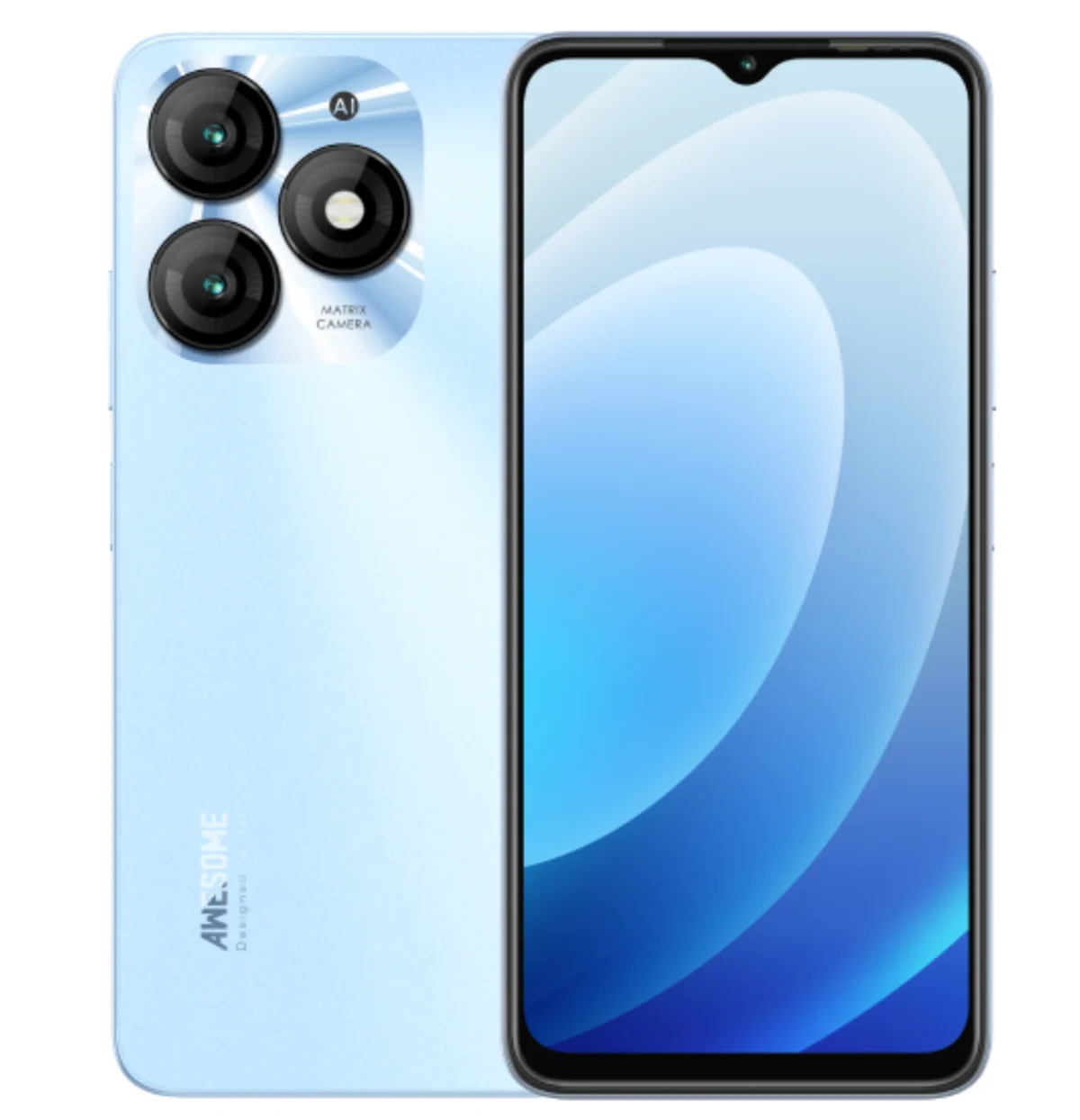 Itel A70 - Azure Blue