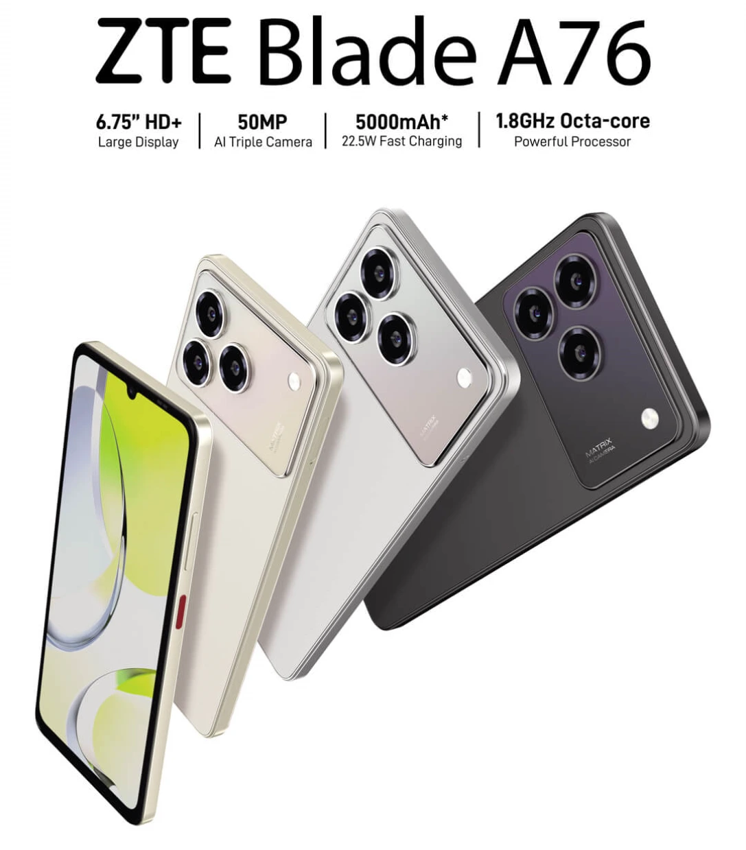ZTE Blade A76 Specs