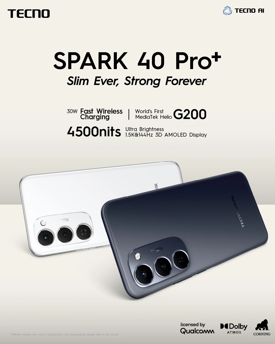 Tecno Spark 40 Pro Plus