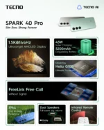 Tecno Spark 40 Pro Specs