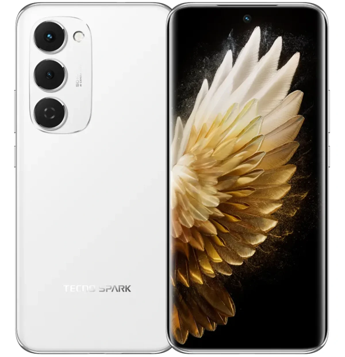 Tecno Spark 40 Pro Plus - Aurora White