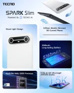 Spark Slim - Battery and Processor