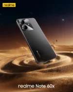 Realme Note 60x - Black Rear Design