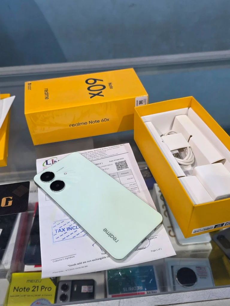 Realme Note 60x - Unboxing