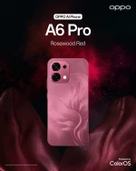 Oppo A6 Pro - Rosewood Red Design