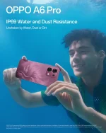 Oppo A6 Pro - Water Resistance