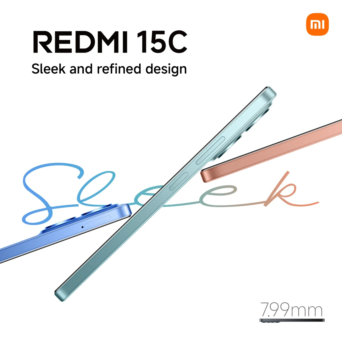 Redmi 15C - Slim Design
