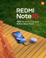 Redmi Note 15 - Reverse Charging Feature