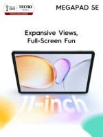 TECNO Megapad SE - Display