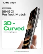 Infinix Note Edge 5G - 3D Curved Screen