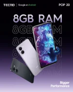 Tecno Pop 20 - 8GB RAM