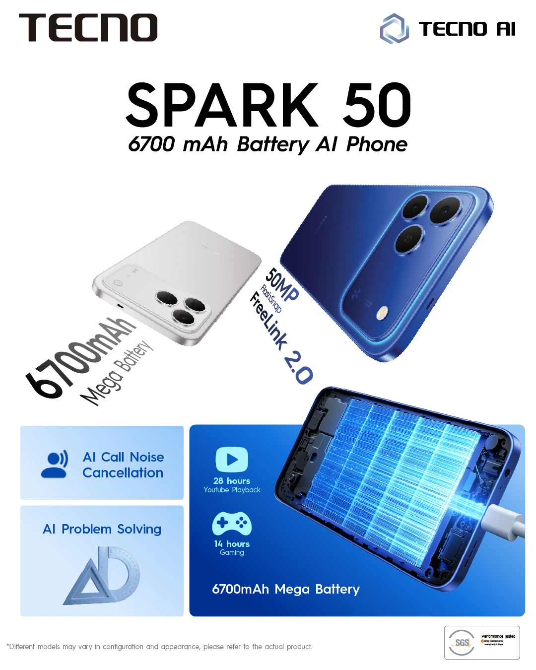 Tecno Spark 50 Specs Main